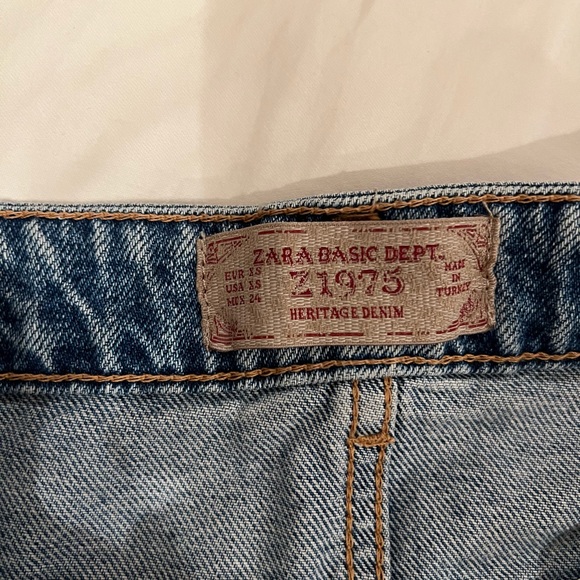 Zara denim skirt - Picture 2 of 3